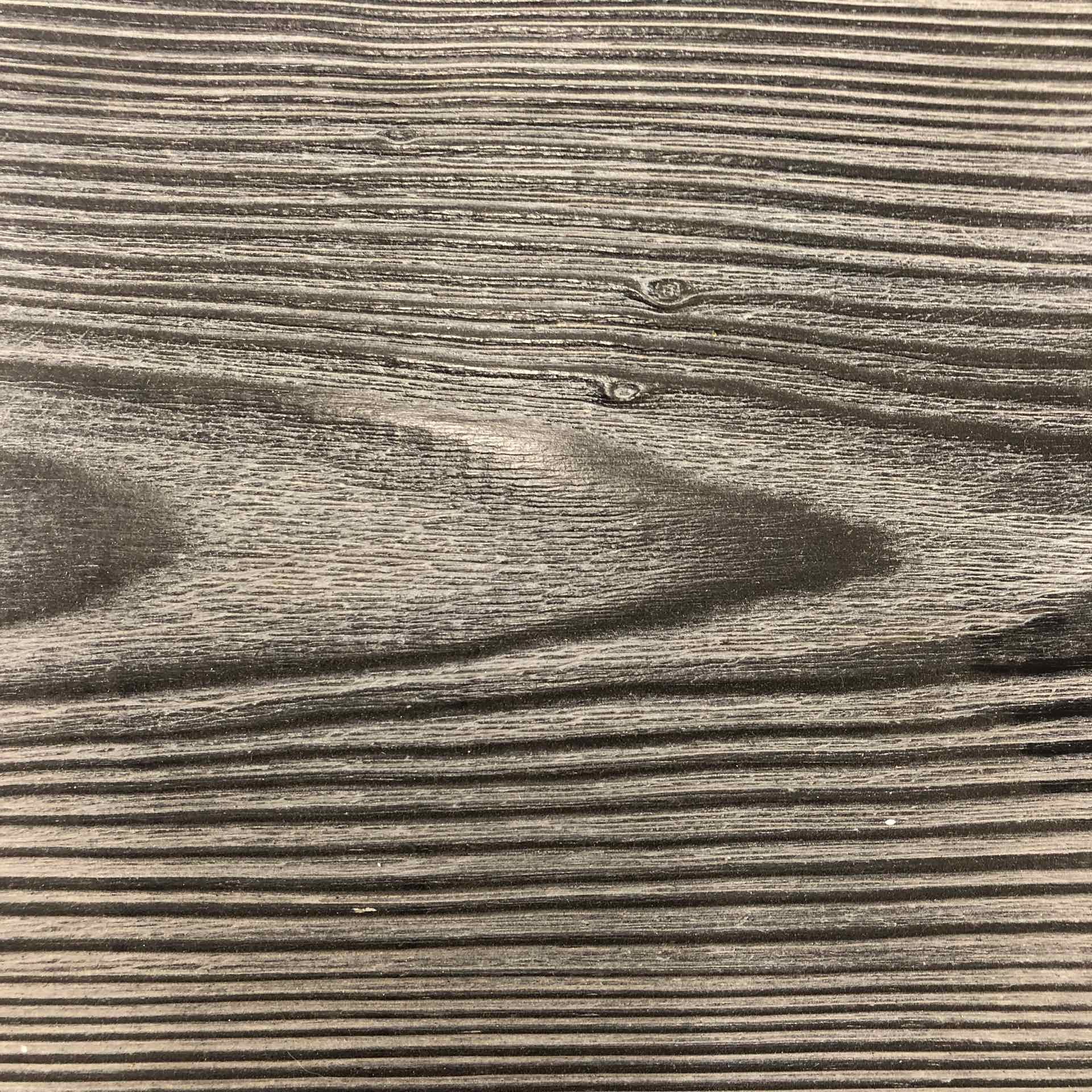 Black limed and textured cedar Black limed and textured cedar