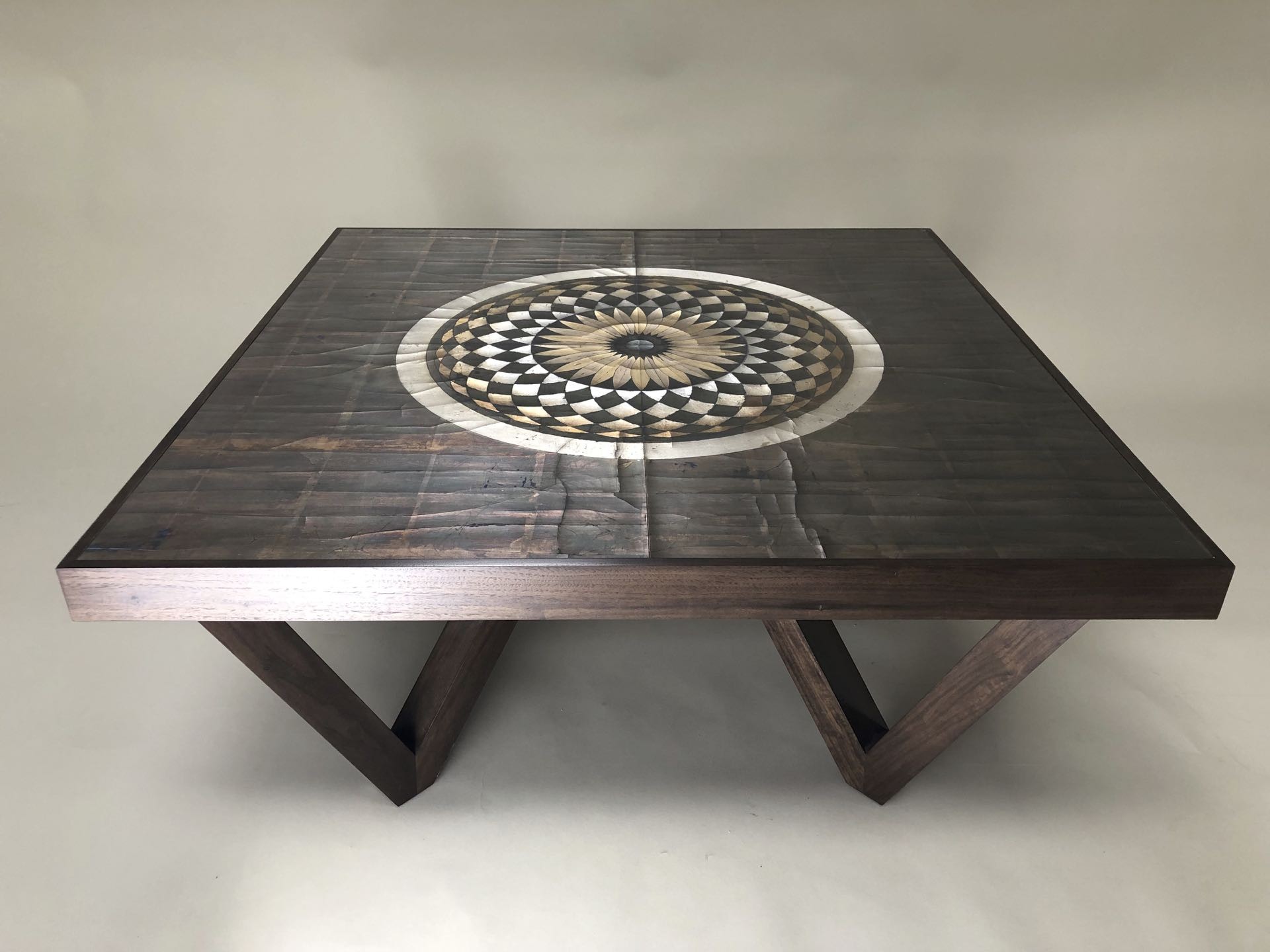 Oculus Walnut Coffee Table Oculus Walnut Coffee Table