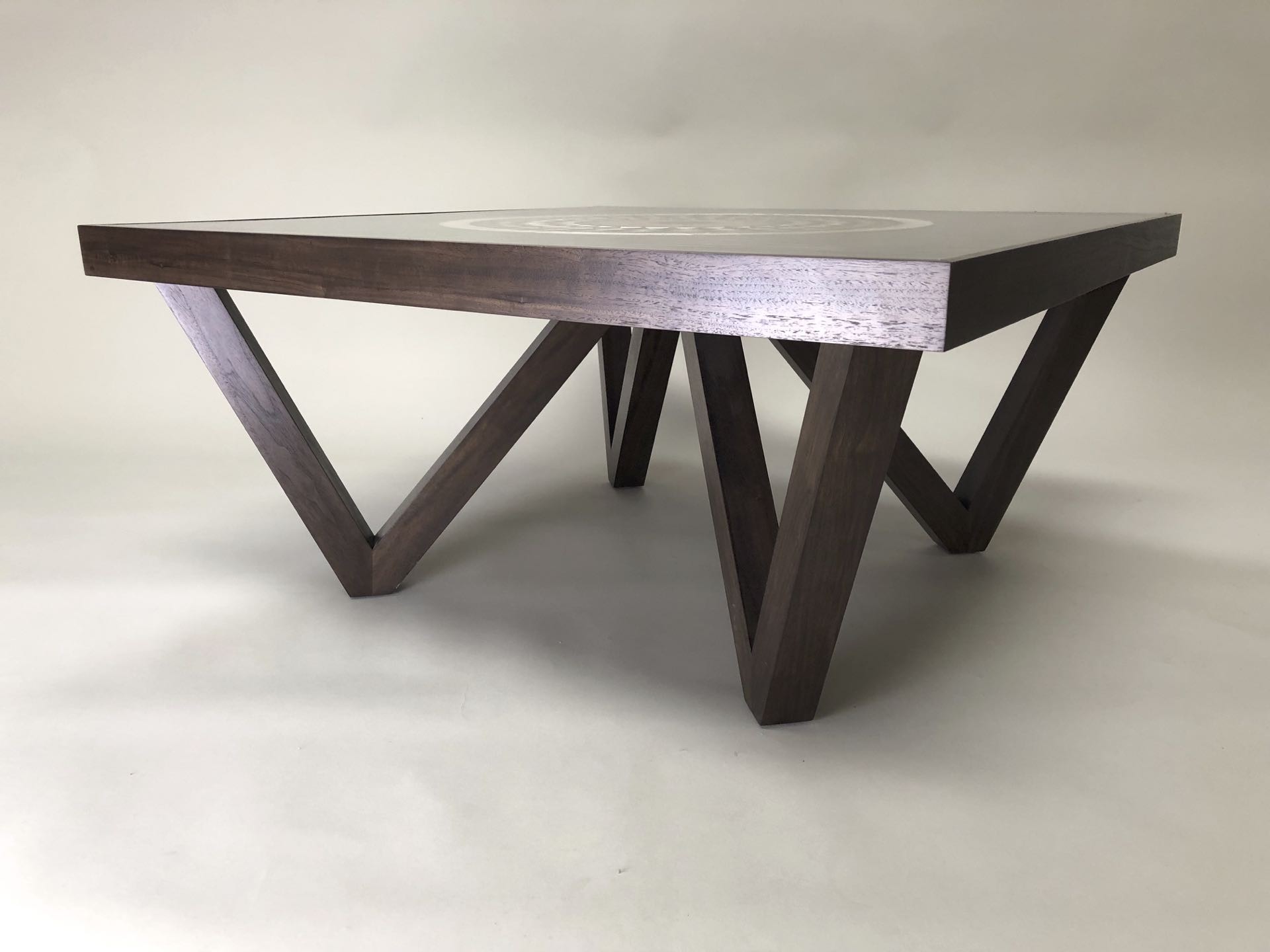 Oculus Walnut Coffee Table Oculus Walnut Coffee Table