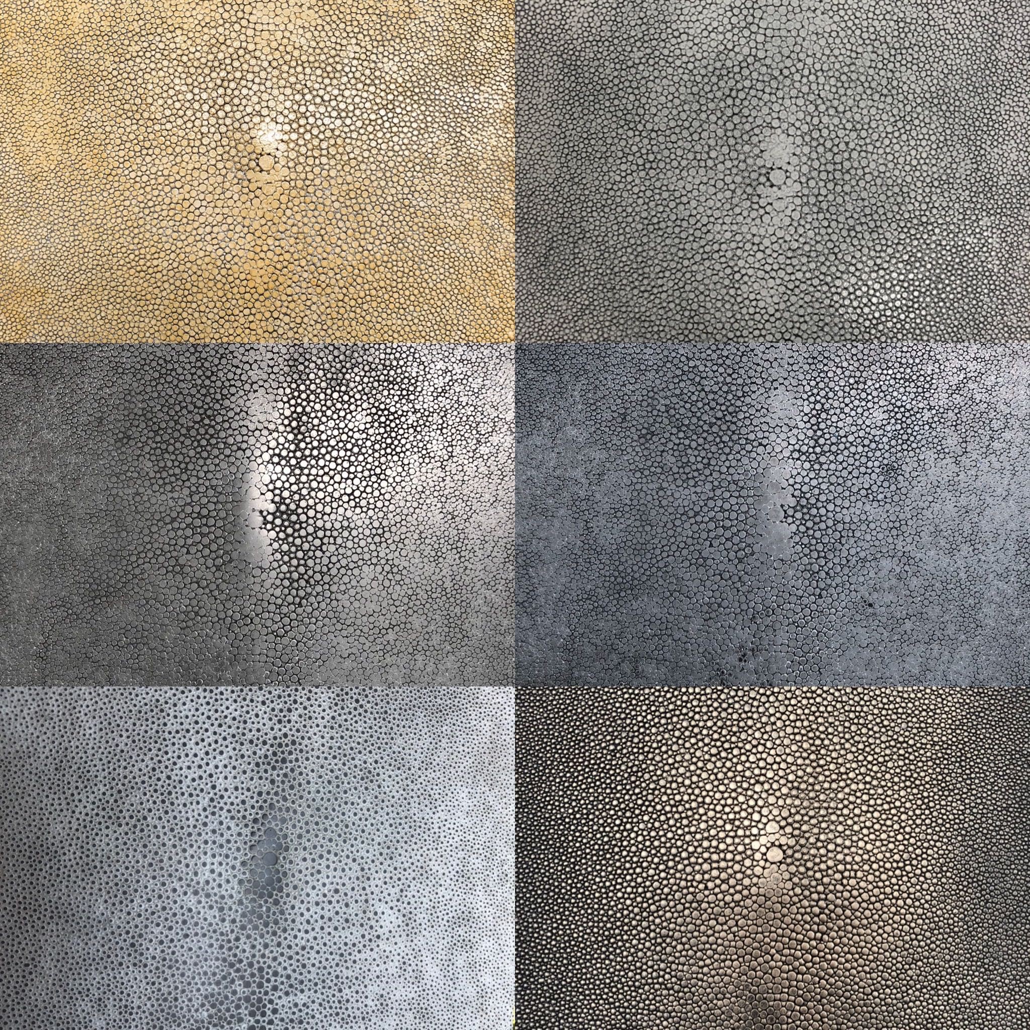 Faux Shagreen tiles